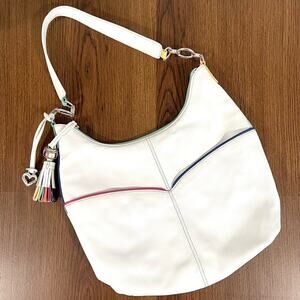Brighton Lumina 4 Pocket Hobo White - Multicolor F135489